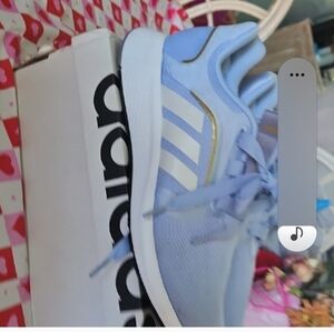 Adidas Women's Blue Sneakers